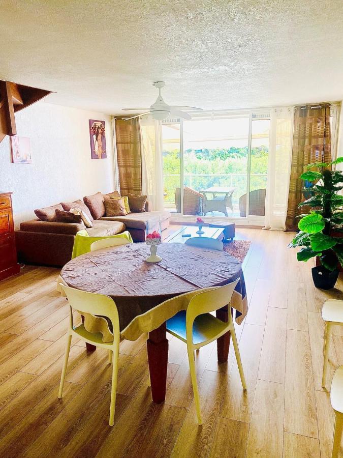 Tahiti Appartement 2 Chambres Tres Belle Vue Mer Res Tahiri 2 Punaauia  Buitenkant foto